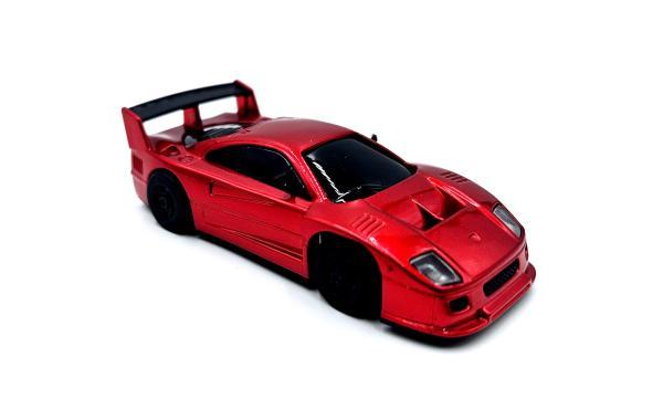 Pocket Racer F40 Rot mit Fernbedienung 1/64